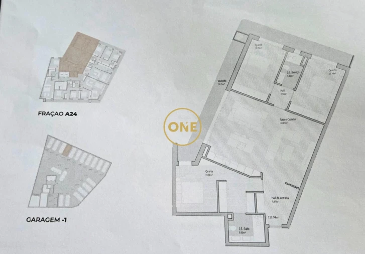 Apartamento T3 para Venda em Bougado (São Martinho e Santiago) Foto 14