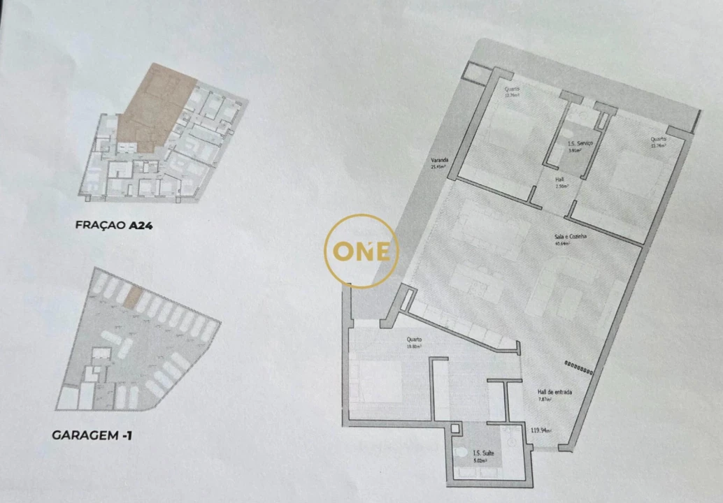 Apartamento T3 para Venda em Bougado (São Martinho e Santiago) Foto 14