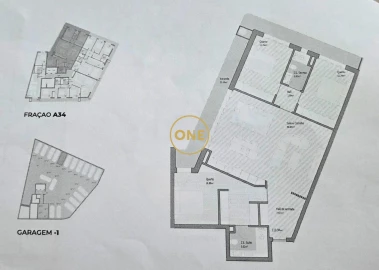 Apartamento T3 para Venda em Bougado (São Martinho e Santiago)