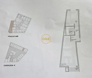 Apartamento T1 para Venda em Bougado (São Martinho e Santiago)