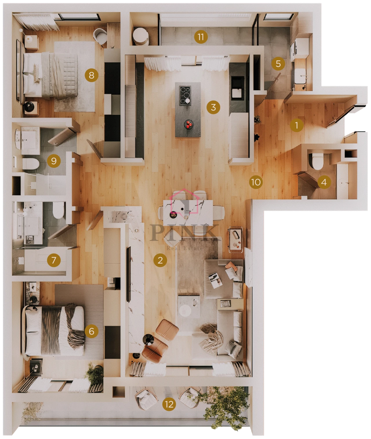 Apartamento T2 para Venda em São Martinho Foto 13