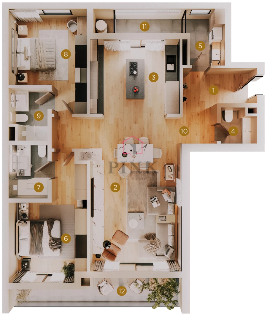 Apartamento T2 para Venda em São Martinho Foto 13