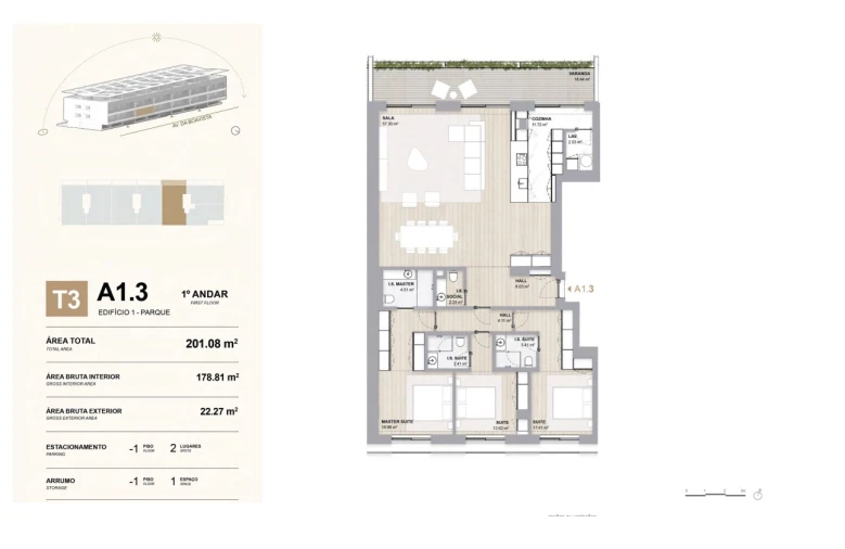 Apartamento T3 para Venda em Aldoar, Foz do Douro e Nevogilde Foto 28