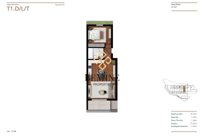 Apartamento T1 para Venda em Funchal (Santa Luzia)