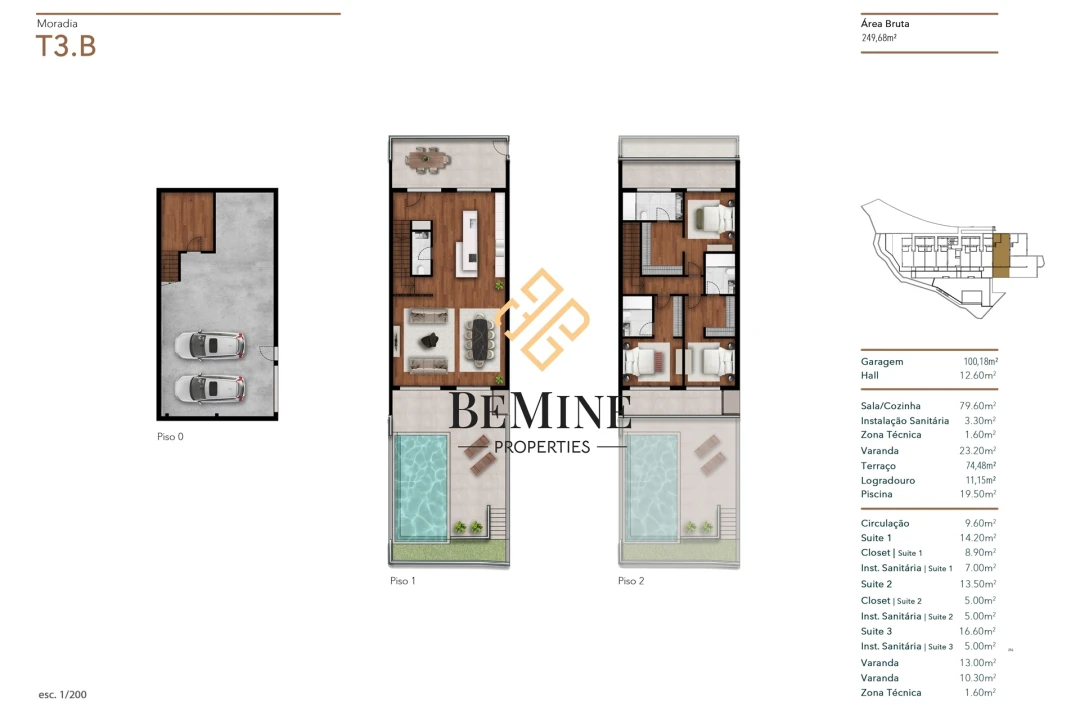 Moradia T3 para Venda em Funchal (Santa Luzia) Foto 14