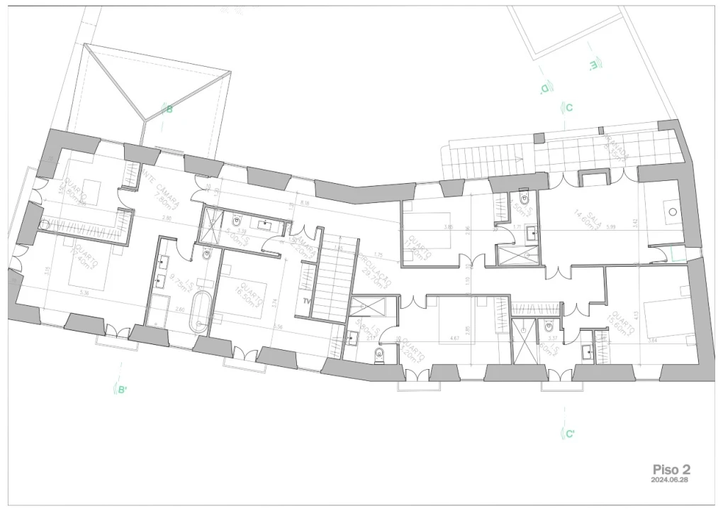 Moradia T7 para Venda em Aljubarrota Planta 2