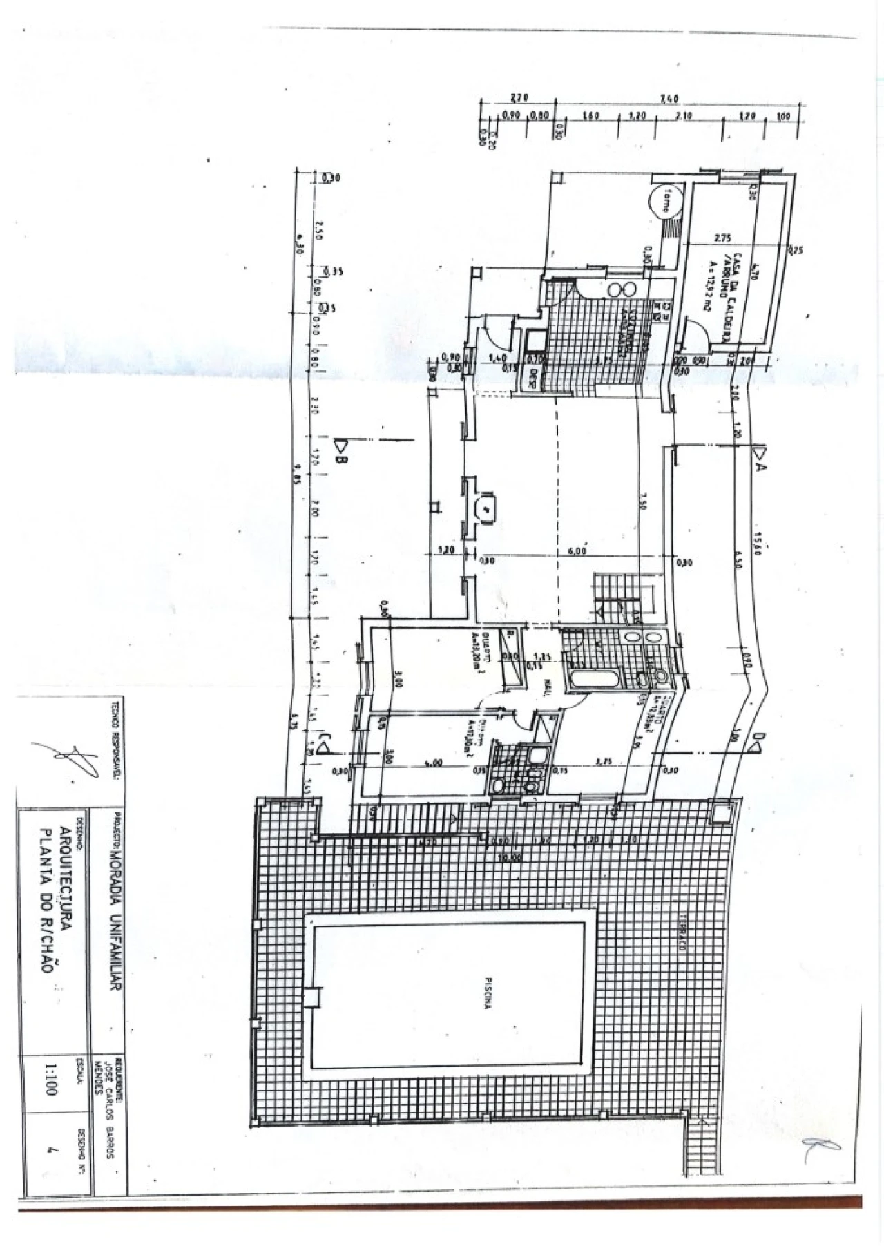 Moradia T5 para Venda em Peral Planta 2