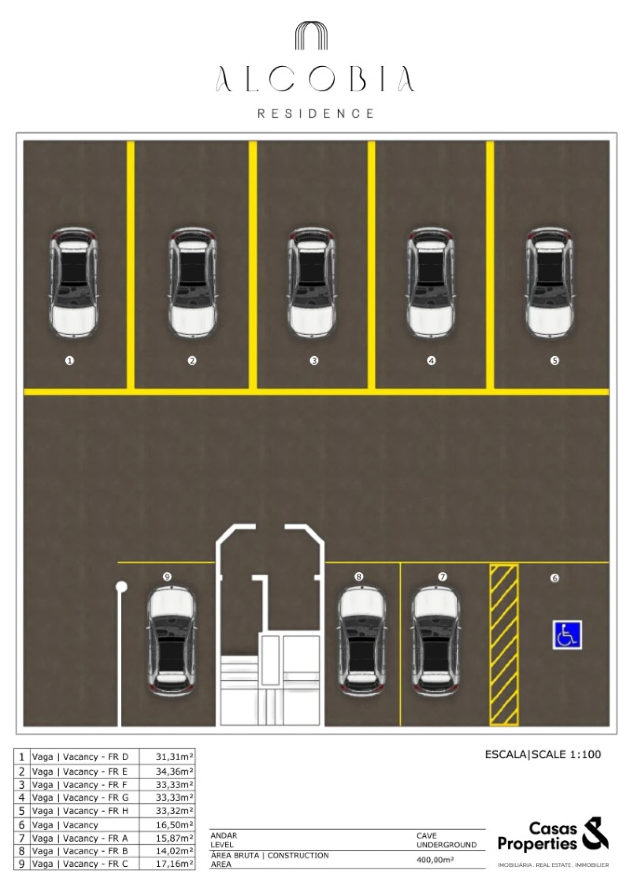 Apartamento T2 para Venda em Alcobaça e Vestiaria Planta 2
