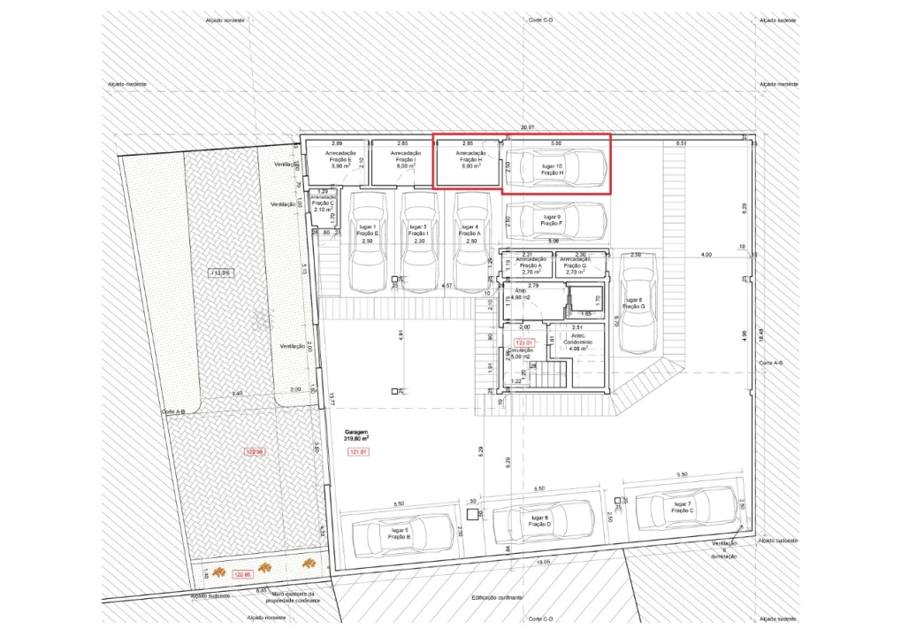 Apartamento T2 para Venda em Nazare Planta 3