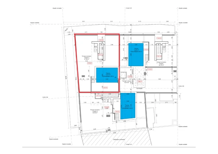 Apartamento T2 para Venda em Nazare Planta 2