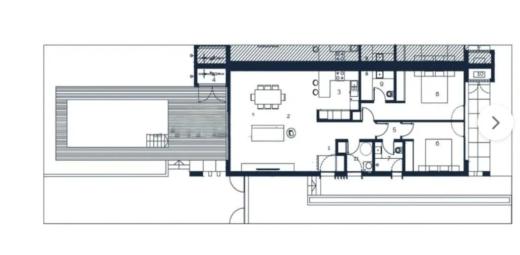 Moradia T2 para Venda em Vau Planta 1