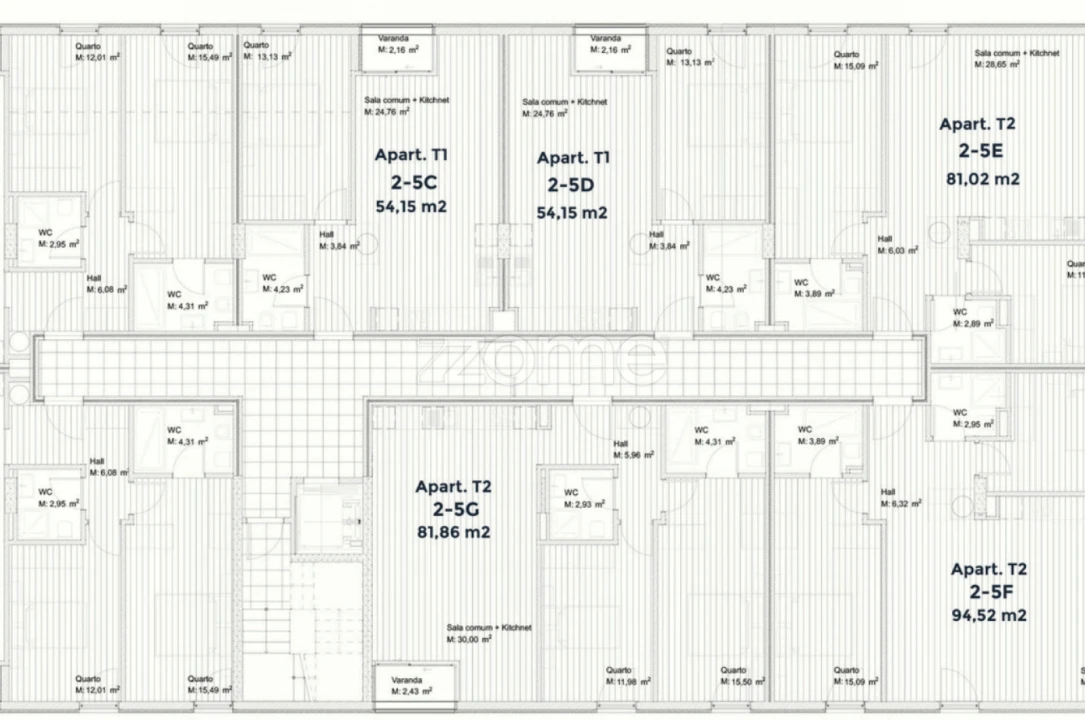 Apartamento T2 para Venda em Custóias, Leça do Balio e Guifões Foto 14