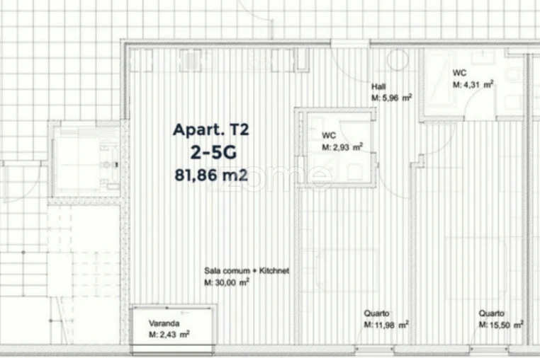 Apartamento T2 para Venda em Custóias, Leça do Balio e Guifões Foto 15
