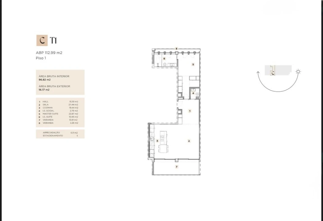 Apartamento T1 para Venda em Algés, Linda-A-Velha e Cruz Quebrada-Dafundo Foto 22