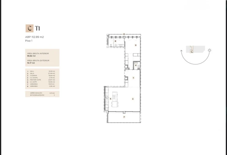 Apartamento T1 para Venda em Algés, Linda-A-Velha e Cruz Quebrada-Dafundo Foto 22