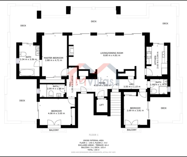 Apartamento T3 para Venda em Quarteira Foto 49