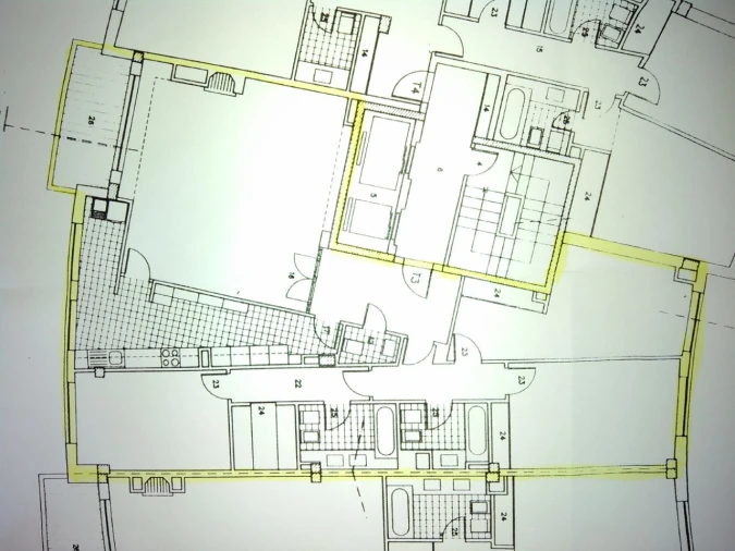 Apartamento T3 para Venda em Aldoar, Foz do Douro e Nevogilde Planta 1