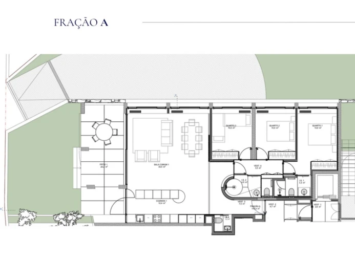 Apartamento T3 para Venda em Aldoar, Foz do Douro e Nevogilde Planta 1