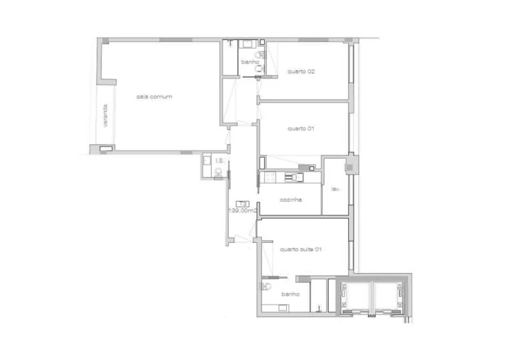Apartamento T3 para Venda em Cedofeita, Santo Ildefonso, Sé, Miragaia, São Nicolau e Vitória Planta 1