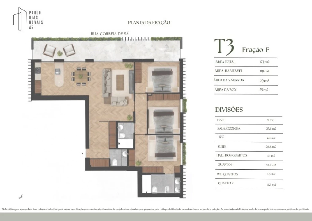 Apartamento T4 para Venda em Lordelo do Ouro e Massarelos Planta 2