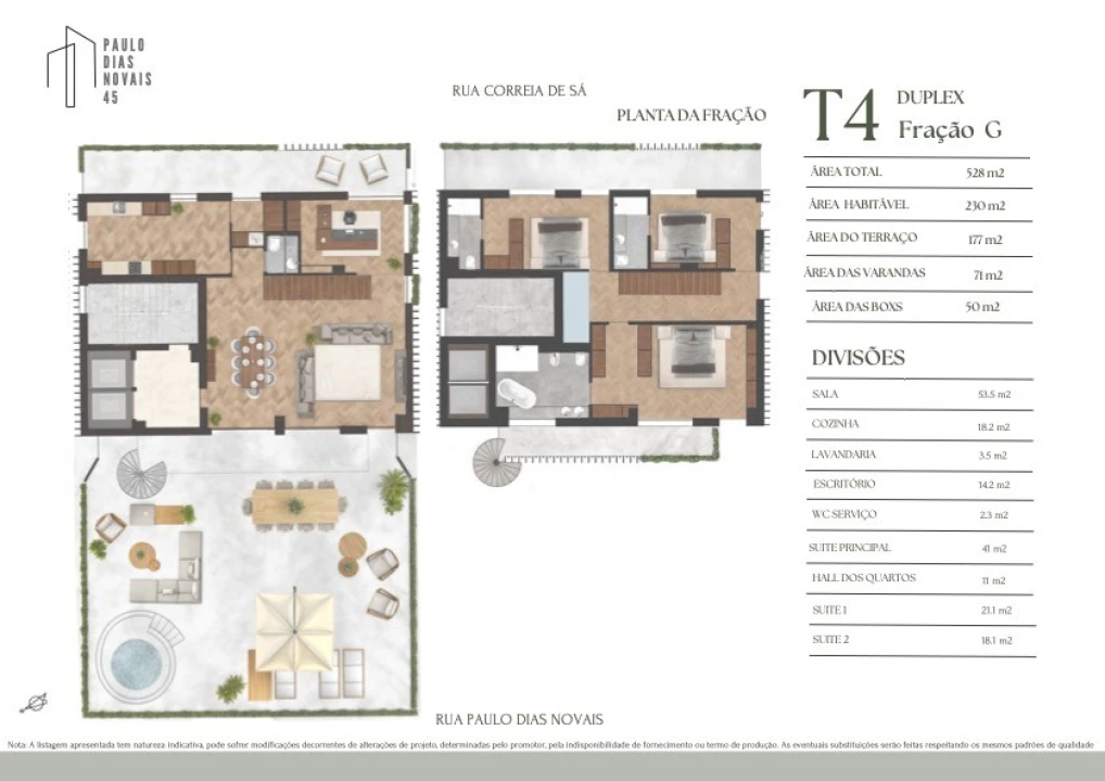 Apartamento T4 para Venda em Lordelo do Ouro e Massarelos Planta 4