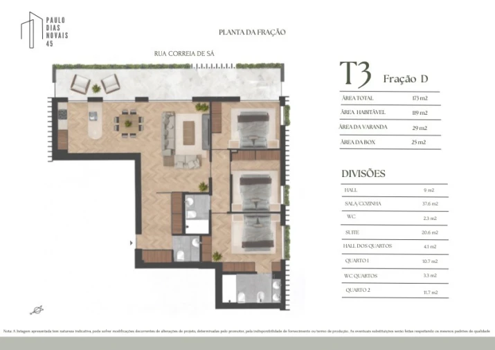 Apartamento T4 para Venda em Lordelo do Ouro e Massarelos Planta 1