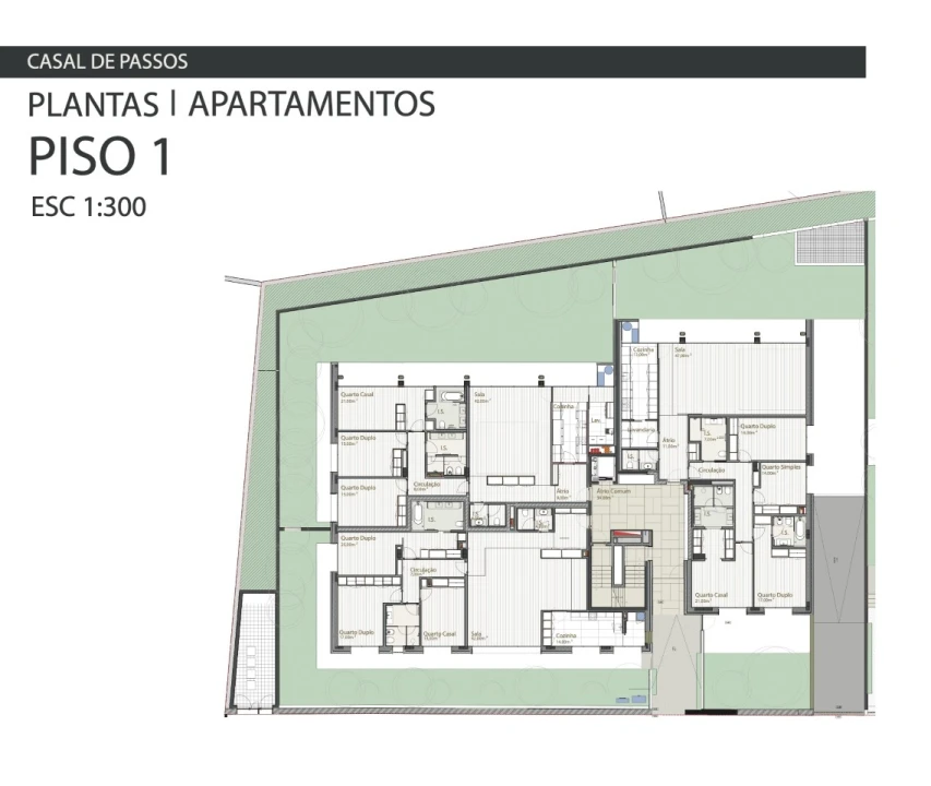 Apartamento T3 para Venda em Aldoar, Foz do Douro e Nevogilde Planta 2