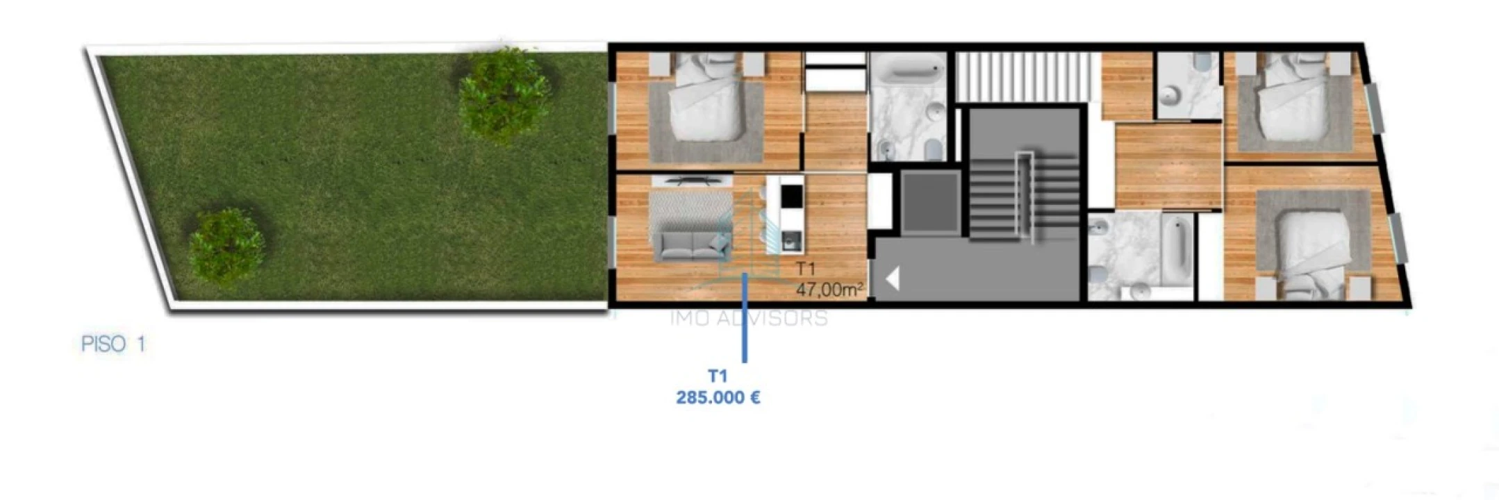 Apartamento T2 para Venda em Cedofeita, Santo Ildefonso, Sé, Miragaia, São Nicolau e Vitória Foto 5