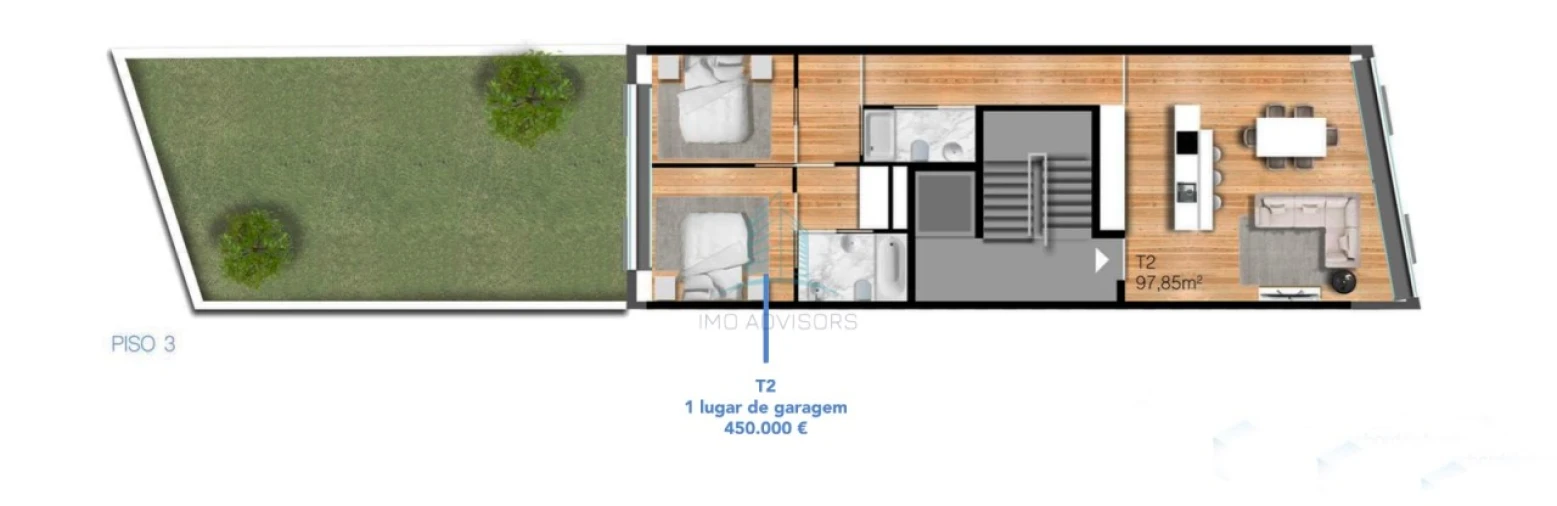 Apartamento T2 para Venda em Cedofeita, Santo Ildefonso, Sé, Miragaia, São Nicolau e Vitória Foto 8