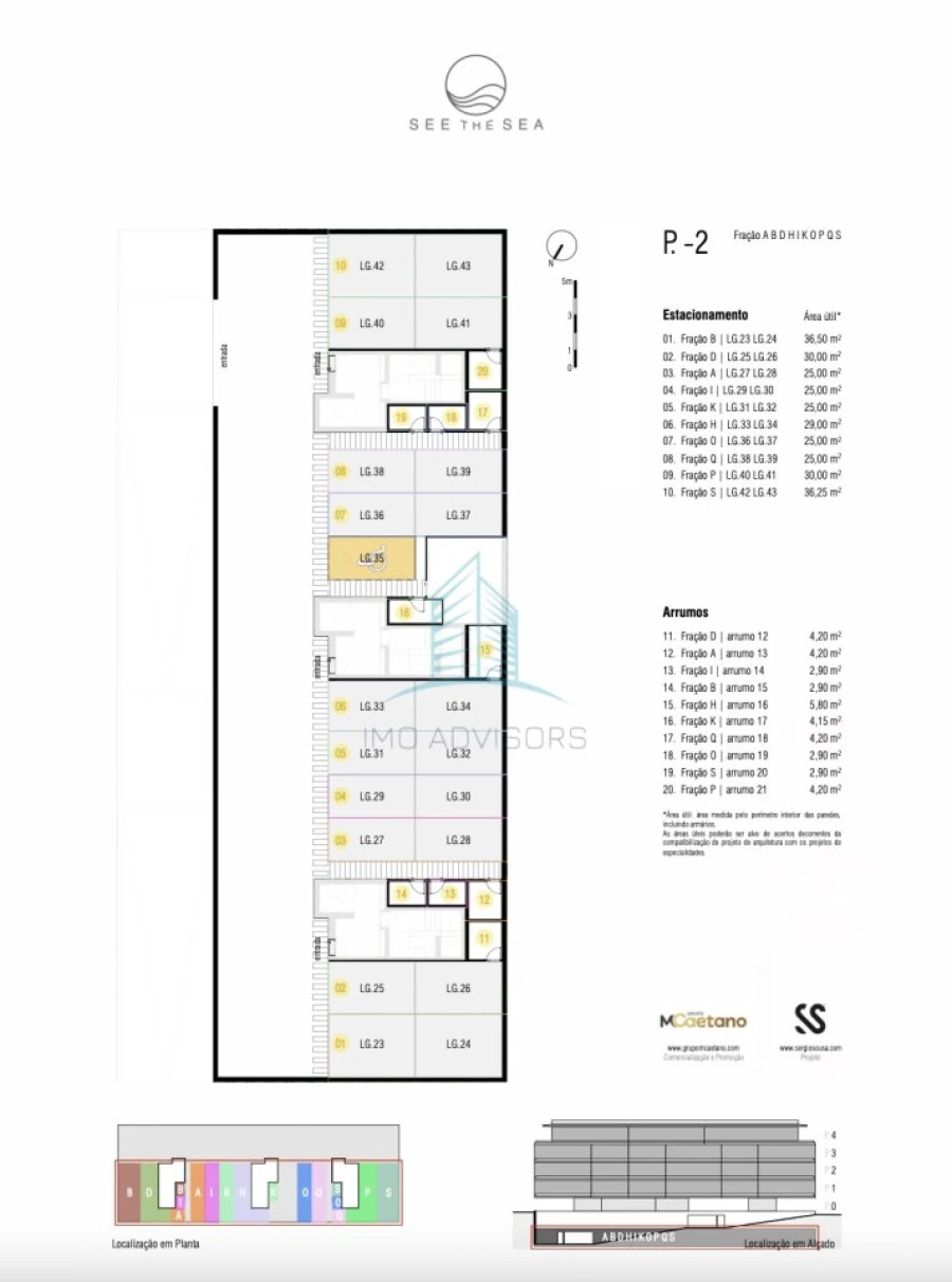 Apartamento T2 para Venda em Canidelo Foto 2