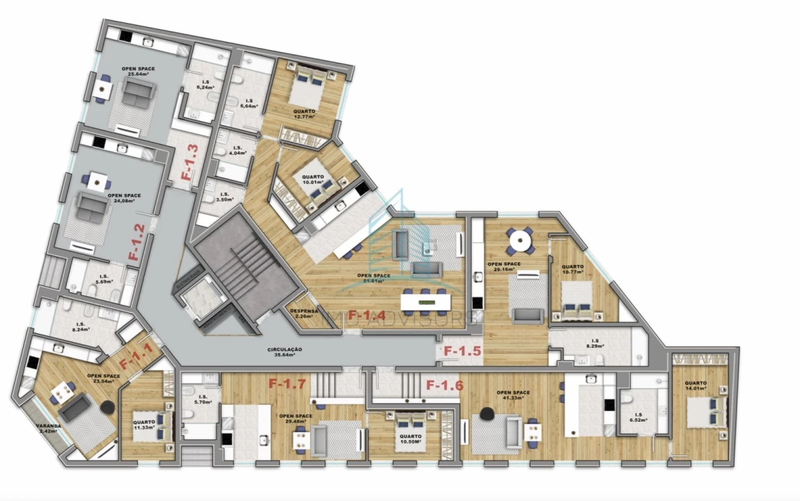 Apartamento T2 para Venda em Santa Marinha e São Pedro da Afurada Foto 9