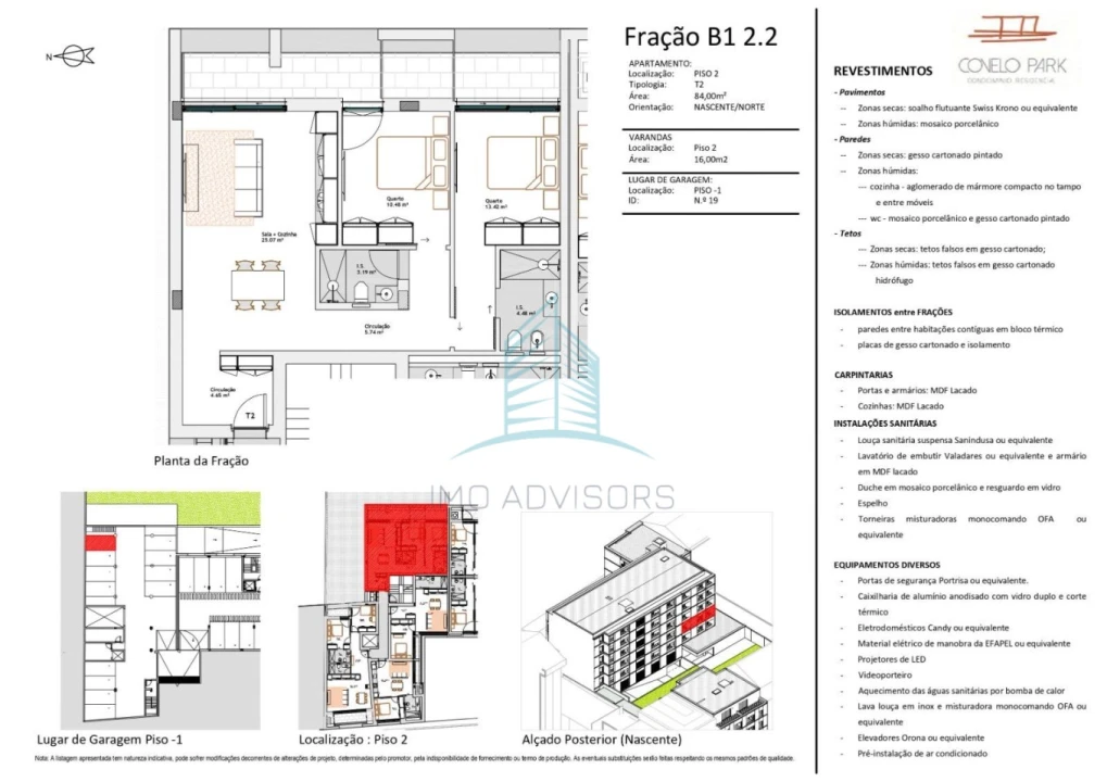 Apartamento T2 para Venda em Paranhos Foto 9
