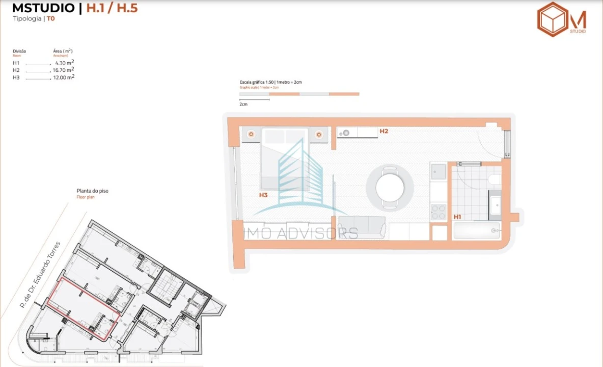 Apartamento T1 para Venda em Matosinhos e Leça da Palmeira Foto 16