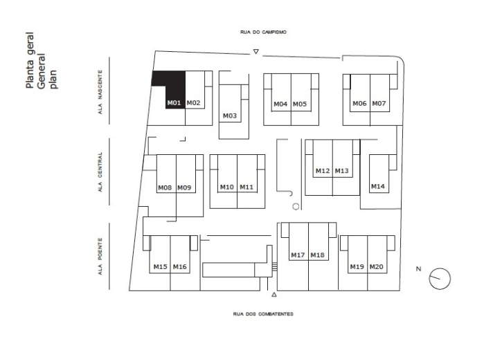 Moradia T4 para Venda em Madalena Planta 1