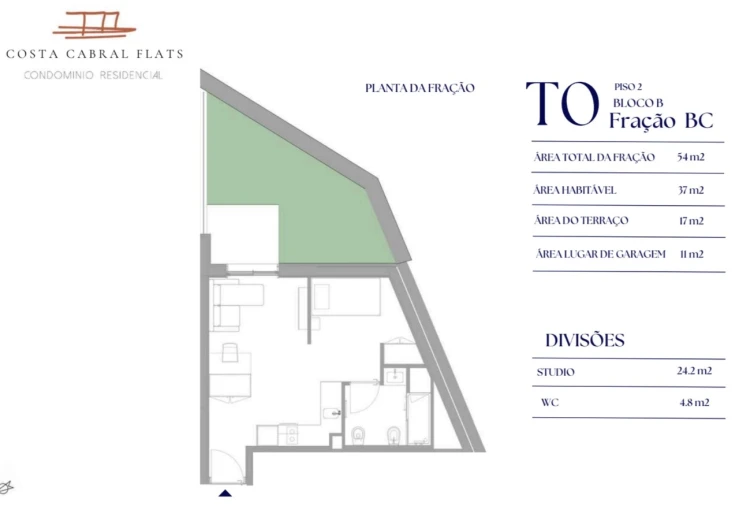 Apartamento para Venda em Paranhos Planta 1