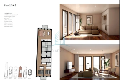 Apartamento T1 para Venda em Bonfim