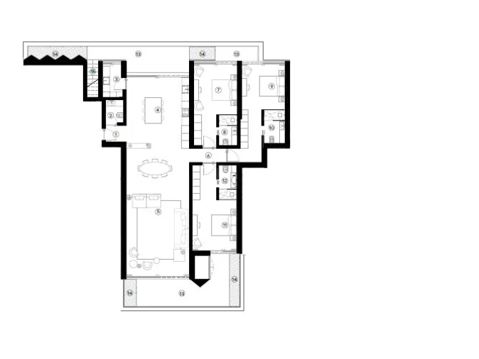 Apartamento T3 para Venda em São Martinho Planta 1