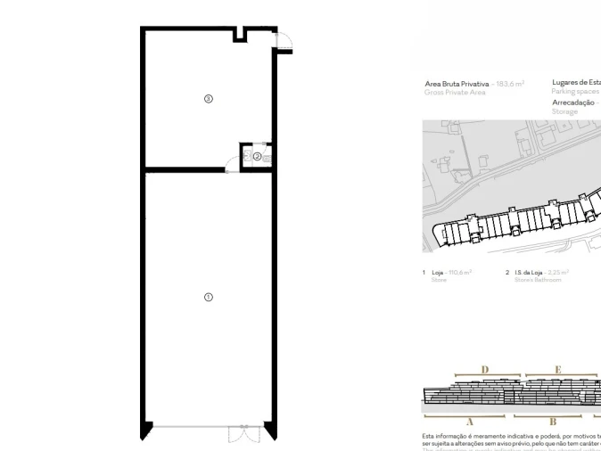 Loja para Venda em São Martinho Planta 1