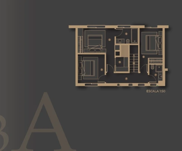 Apartamento T3 para Venda em São Martinho Planta 1