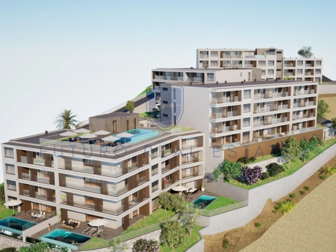 Apartamento T1 para Venda em Estreito de Camara de Lobos Foto 1