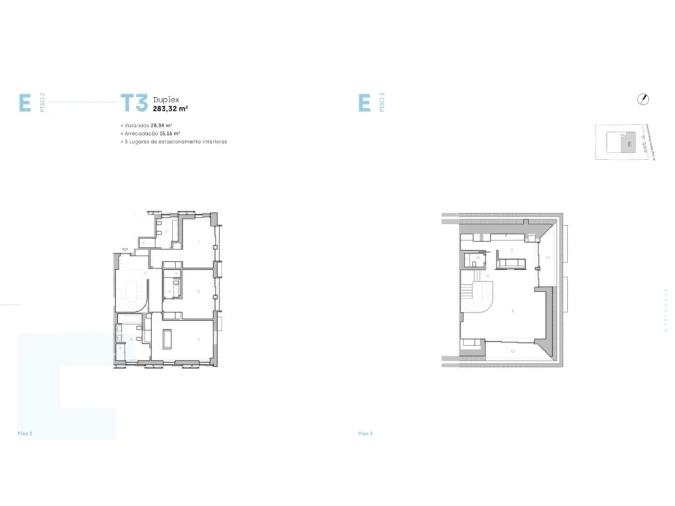 Moradia T3 para Venda em Cascais e Estoril Planta 1