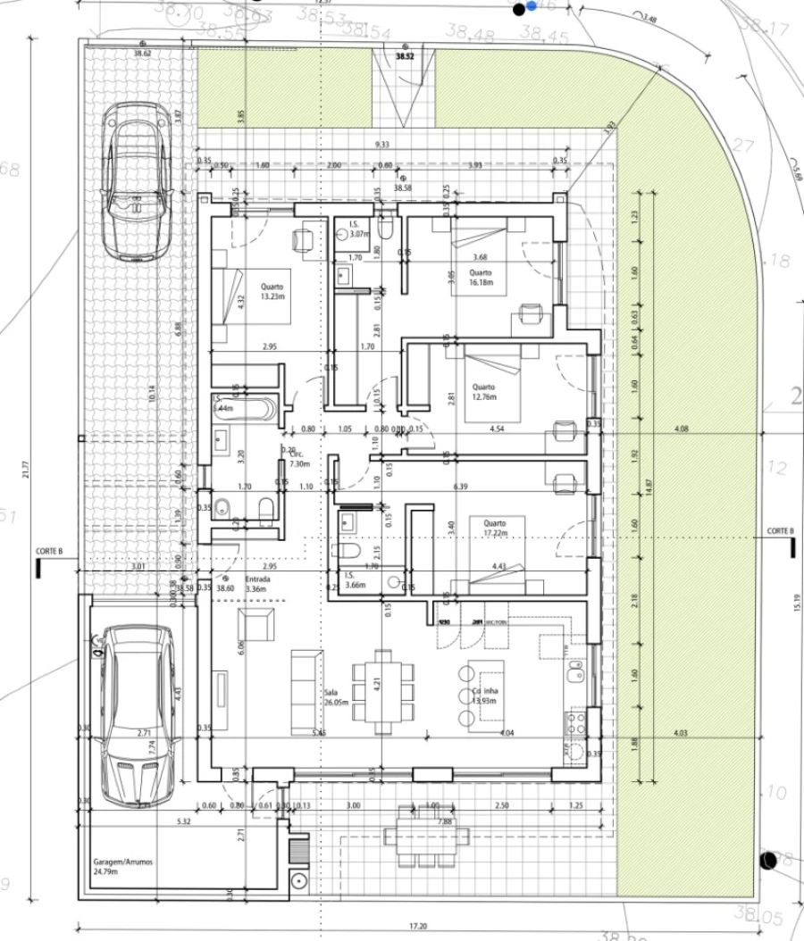 Moradia T4 para Venda em Quinta do Anjo Planta 1