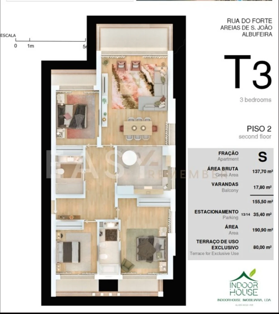 Apartamento T3 para Venda em Albufeira e Olhos de Água Foto 27