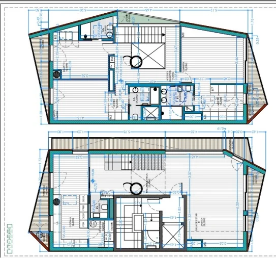 Apartamento T3 para Venda em Glória e Vera Cruz Planta 1