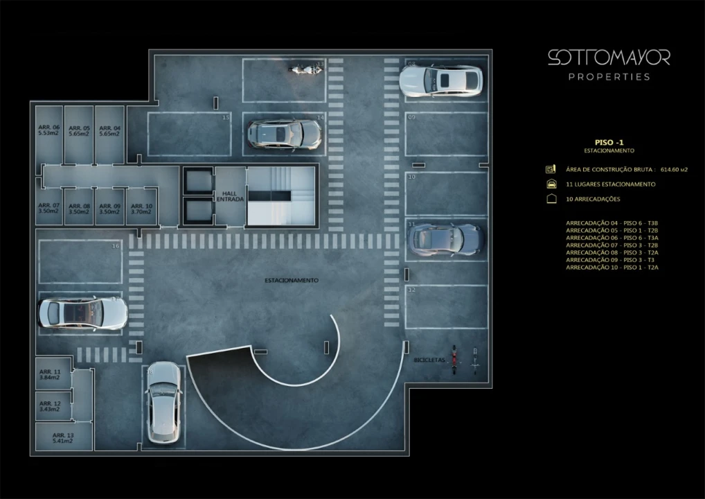 Apartamento T2 para Venda em Campolide Planta 4