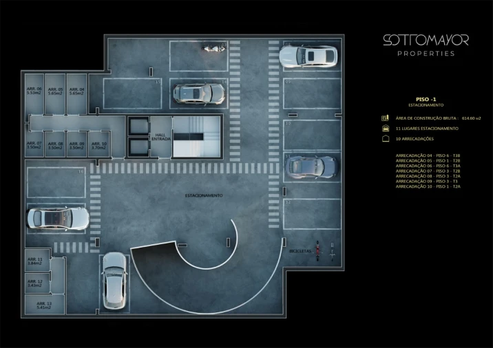 Apartamento T2 para Venda em Campolide Planta 4