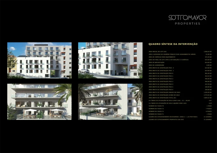 Apartamento T2 para Venda em Campolide Planta 6