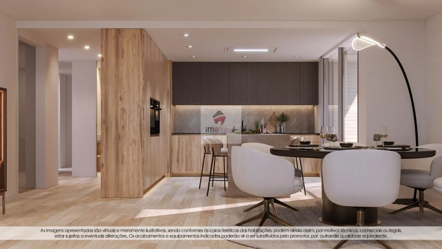 Apartamento T2 para Venda em Madalena Foto 5