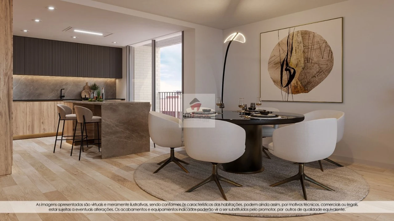 Apartamento T2 para Venda em Madalena Foto 6