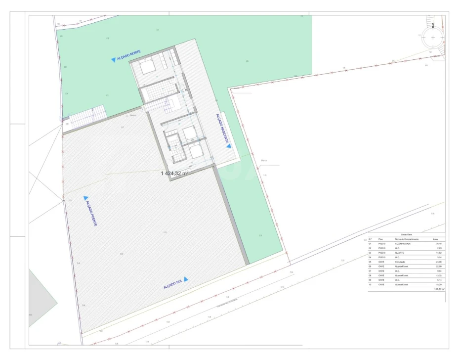 Terreno para Venda em Venade e Azevedo Foto 20